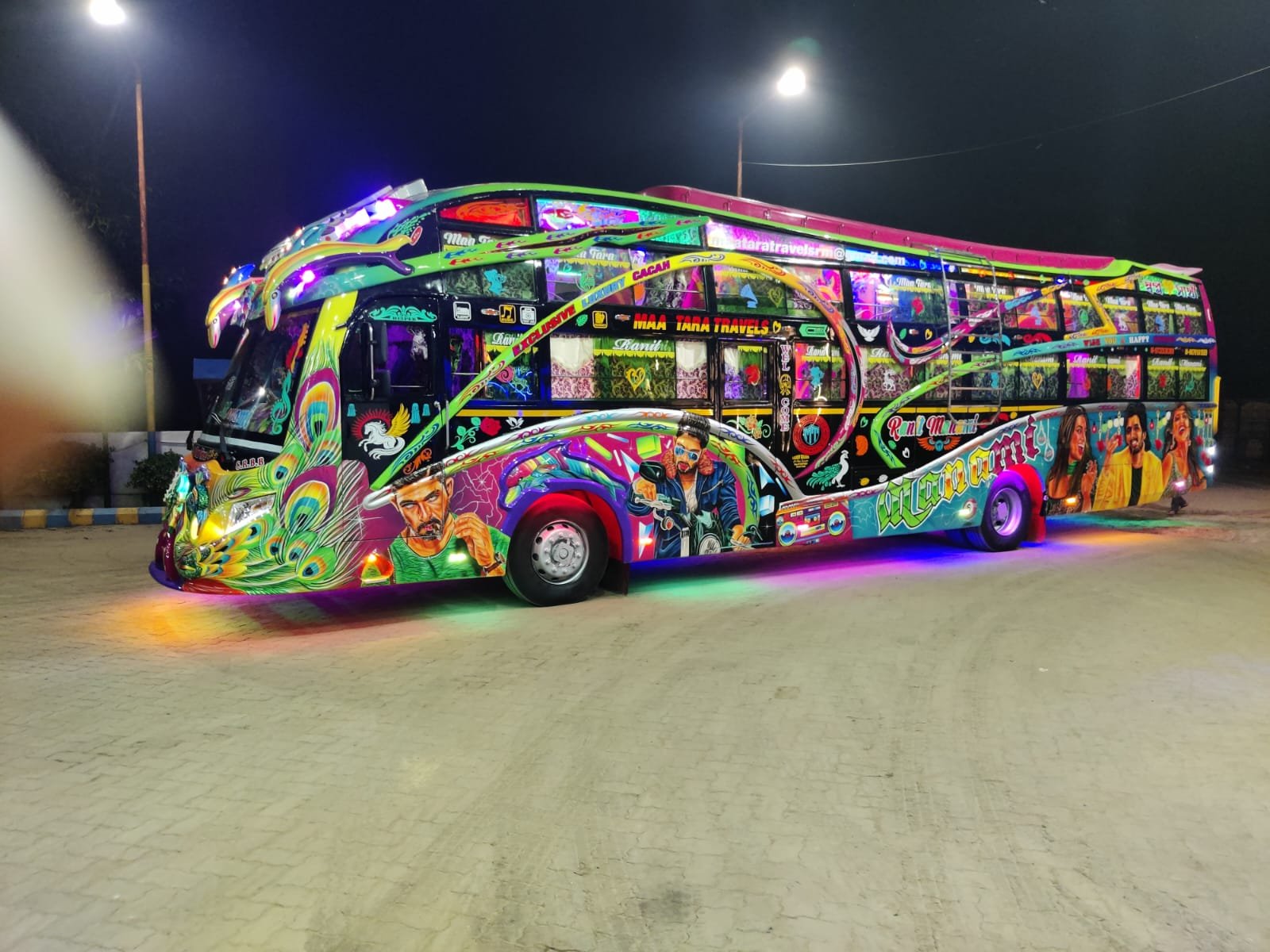 65 Seater  Bus- AC